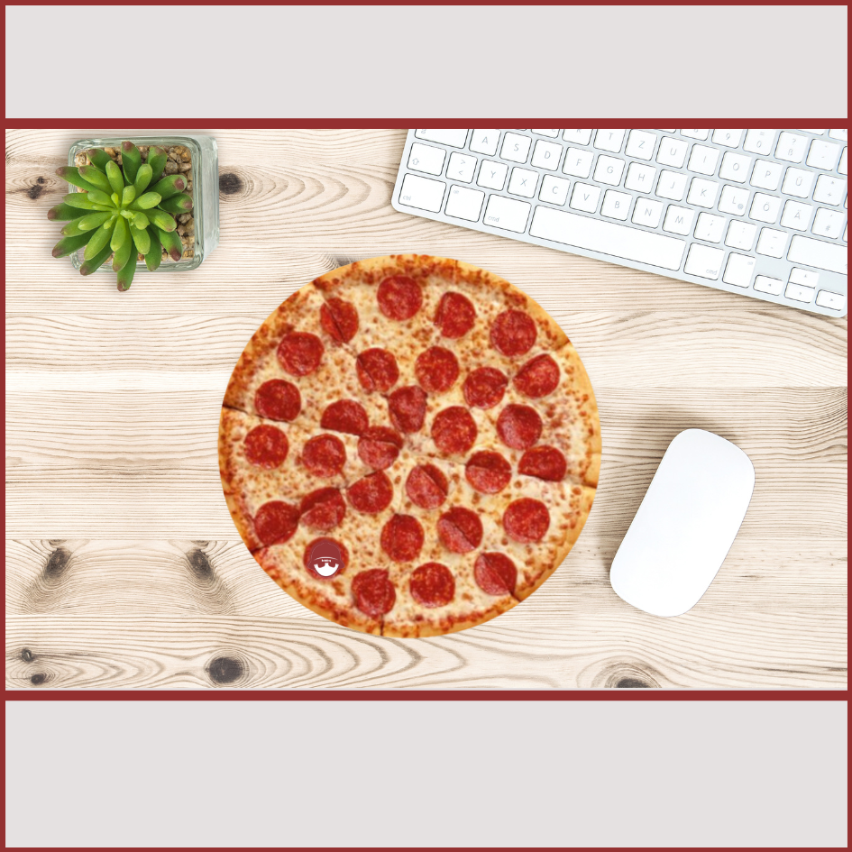 PIZZA MOUSE PAD